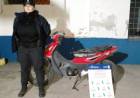 Detuvieron a un hombe por circular en una moto denunciada como robada en febrero