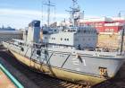 El aviso ARA “Puerto Argentino” realiza tareas de mantenimiento