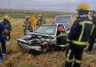 Un auto sufrió un despiste en ruta 3 