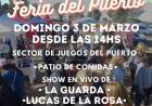 Este domingo se realizará la Feria del Puerto en Arroyo Pareja