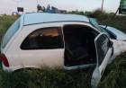 Un auto chocó contra un caballo suelto en la ruta 3 y su conductor fue derivado a un hospital