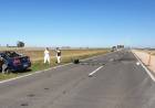 Una persona falleció en un choque entre un auto y un micro de larga distancia en ruta 3