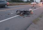 El motociclista accidentado en la ruta 229 deberá ser operado