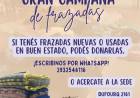 Nudo a Nudo organiza una campaña para donación de frazadas