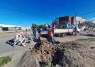 Continúan los trabajos de reparación de los cruces de calles en Punta Alta