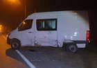 Accidente de tránsito entre una camioneta y un auto