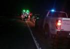 En ruta 3 una mujer volcó con su auto y fue hospitalizada