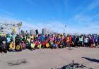 Más de 100 ciclistas se unieron en una jornada a beneficio de Thiago Gentili