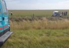 Otro vuelco de un vehículo en la ruta 113/2 que va a Pehuen Co