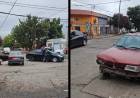 Accidente de tránsito sin heridos en Brown y Rosales