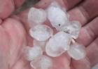 Granizó en Punta Alta y rige un aviso meteorológico a corto plazo para Bahía Blanca y la región