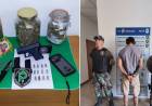 Detuvieron a un hombre que circulaba con un arma de fuego y droga en ruta 3 y cruce con ruta 113/02