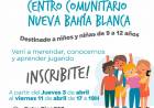 Abre la inscripción para el nuevo Centro Comunitario en Nueva Bahía Blanca