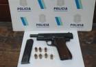 Tres personas fueron detenidas por portación ilegal de arma de fuego