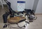 Allanamientos por encubrimiento: dos delincuentes detenidos por circular en motos robadas