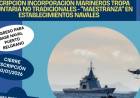 Armada: se abrió la inscripción para Marineros Tropa Voluntaria No Tradicionales–Maestranza