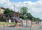 Realizan reparaciones en un tramo del nuevo pavimento en Paso y Puerto Madryn