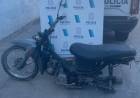 La Policía recuperó una moto denunciada como robada