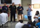 Excombatientes visitaron la Escuela Especial Stella Maris