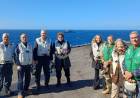 El Presidente de la Nación estuvo a bordo del USS “Nimitz” en el Mar Argentino