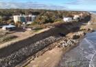 Avanza la obra del frente costero en Pehuen Co