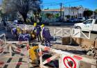 El Municipio de Coronel Rosales informó el estado de las obras de recambio de cañerías de agua