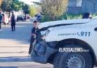 Qué sucedió con el móvil policial que vincularon a un accidente