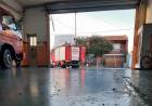 Un principio de incendio movilizó a los bomberos en la zona sur