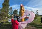 El Paseo de las Mariposas materializa su sueño de llenarse de esculturas