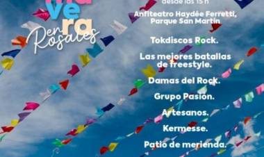 En el Parque San Martín, el Municipio de Coronel Rosales celebrará este domingo el día de la primavera 