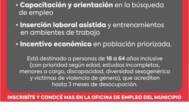 El Municipio de Coronel Rosales invita a participar del programa “Fomentar Empleo” 