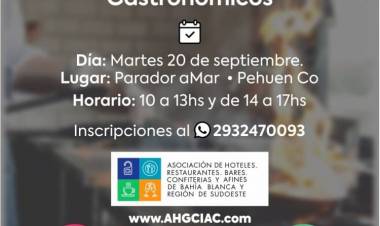 El Municipio gestionó curso de capacitación del sector gastronómico de Pehuen Co 