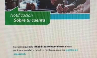 Alertan sobre una nueva modalidad de estafa en nuestra ciudad y la zona