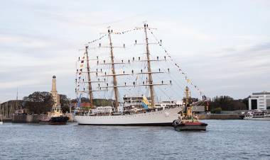 La fragata “Libertad” culminó su 50° Viaje de Instrucción