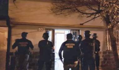 Se realizó un allanamiento con saldo positivo y una persona detenida