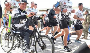Se realizó la VII Media Maratón de la Infantería de Marina en Puerto Belgrano
