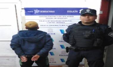 Un hombre amenazó a su vecina, le rompió la tranquera y fue detenido