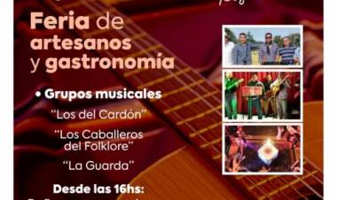 El Municipio invita al festival folklórico “Bajo el cielo rosaleño” que tendrá lugar en el Parque Sarmiento