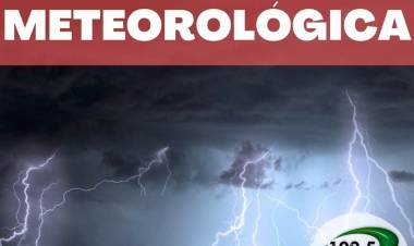 Alerta meteorológico por tormentas para Coronel Rosales y sur bonaerens