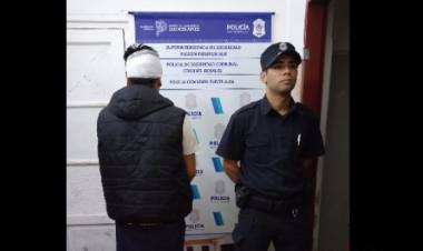 Un delincuente robó en una vivienda y fue interceptado por uno de los damnificados