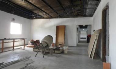 El Municipio de Coronel Rosales avanza en la recuperación total del edifico del ex Sanatorio Punta Alta
