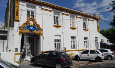 Finalizó la refacción del frente de la Comisaría local a cargo del Municipio de Coronel Rosales
