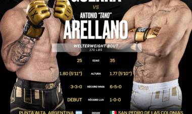 Esta noche pelea en México el Puntaltense Axel Guerra, donde podrás verlo