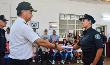 Se realizó el egreso de personal en la Policía de Establecimientos Navales