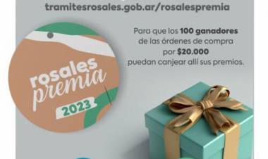 El Municipio convoca a comercios locales a adherirse a la Edición 2023 de “Rosales Premia”