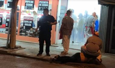 Un hombre amenazó e hirió a un empleado de una carnicería y fue detenido