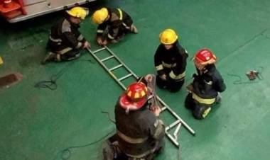 Bomberos Voluntarios de Punta Alta realizan capacitaciones