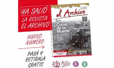 Se lanzó una nueva edición de la revista "El Archivo"
