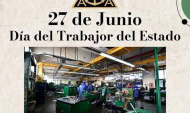 Desde APCJ desean un feliz día del Trabajador del Estado