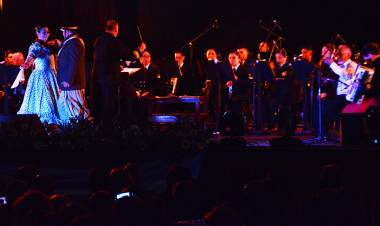 Se conmemoró el Día de la Independencia con un concierto en Puerto Belgrano
